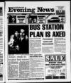 Scarborough Evening News Friday 19 January 1996 Page 1