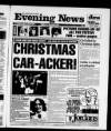 Scarborough Evening News Monday 23 December 1996 Page 1