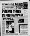 Scarborough Evening News Monday 04 August 1997 Page 1