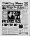 Scarborough Evening News Wednesday 08 October 1997 Page 1
