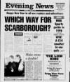 Scarborough Evening News Thursday 21 May 1998 Page 1
