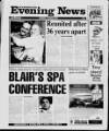 Scarborough Evening News Saturday 03 January 1998 Page 1