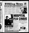 Scarborough Evening News Wednesday 06 January 1999 Page 1