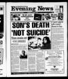 Scarborough Evening News Saturday 09 January 1999 Page 1