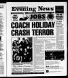 Scarborough Evening News Thursday 22 April 1999 Page 1