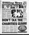 Scarborough Evening News Monday 10 January 2000 Page 1
