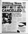 Scarborough Evening News Wednesday 12 January 2000 Page 1