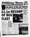 Scarborough Evening News Monday 28 February 2000 Page 1