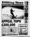 Scarborough Evening News Saturday 01 April 2000 Page 1