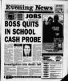 Scarborough Evening News Thursday 27 April 2000 Page 1