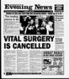 Scarborough Evening News Thursday 01 June 2000 Page 1
