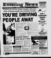 Scarborough Evening News Wednesday 18 October 2000 Page 1