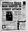 Scarborough Evening News Saturday 23 December 2000 Page 1