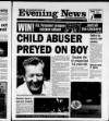 Scarborough Evening News Saturday 12 January 2002 Page 1