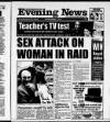 Scarborough Evening News Thursday 21 March 2002 Page 1