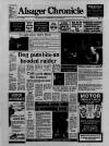 Crewe Chronicle Wednesday 22 February 1989 Page 1