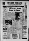 Surrey Mirror Friday 17 January 1986 Page 1