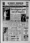 Surrey Mirror Friday 21 March 1986 Page 1