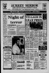 Surrey Mirror Friday 26 September 1986 Page 1