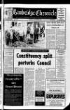Banbridge Chronicle Thursday 27 November 1980 Page 1