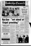 Banbridge Chronicle Thursday 08 July 1982 Page 1