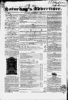 Liverpool Saturday's Advertiser Saturday 01 November 1828 Page 1
