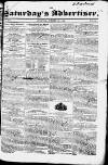 Liverpool Saturday's Advertiser Saturday 29 October 1831 Page 1
