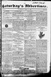 Liverpool Saturday's Advertiser Saturday 14 April 1832 Page 1