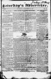 Liverpool Saturday's Advertiser Saturday 29 September 1832 Page 1