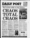 Liverpool Daily Post Wednesday 13 January 1982 Page 1