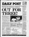 Liverpool Daily Post Saturday 20 March 1982 Page 1