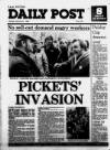 Liverpool Daily Post Monday 21 February 1983 Page 1