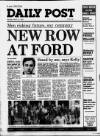 Liverpool Daily Post Monday 14 March 1983 Page 1