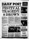 Liverpool Daily Post Monday 01 August 1983 Page 1