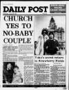 Liverpool Daily Post Wednesday 25 January 1984 Page 1