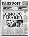 Liverpool Daily Post Saturday 12 May 1984 Page 1