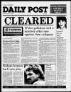 Liverpool Daily Post Friday 04 January 1985 Page 1