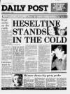 Liverpool Daily Post Tuesday 07 January 1986 Page 1