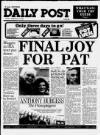 Liverpool Daily Post Friday 12 September 1986 Page 1