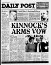 Liverpool Daily Post Wednesday 01 October 1986 Page 1