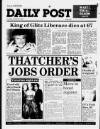 Liverpool Daily Post Thursday 05 February 1987 Page 1