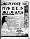 Liverpool Daily Post Monday 02 March 1987 Page 1