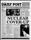 Liverpool Daily Post Friday 20 May 1988 Page 1
