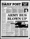 Liverpool Daily Post Saturday 20 August 1988 Page 1