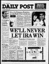 Liverpool Daily Post Tuesday 23 August 1988 Page 1