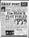 Liverpool Daily Post Friday 28 October 1988 Page 1