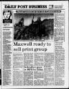 Liverpool Daily Post Saturday 05 November 1988 Page 11