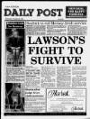Liverpool Daily Post Wednesday 30 November 1988 Page 1