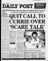 Liverpool Daily Post Monday 05 December 1988 Page 1