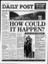 Liverpool Daily Post Tuesday 10 January 1989 Page 1